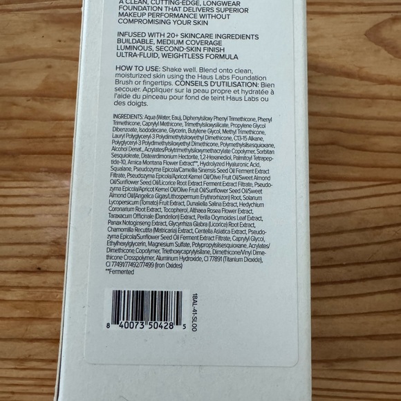 Haus Labs Triclone Skin Tech Foundation light warm - Picture 8 of 11